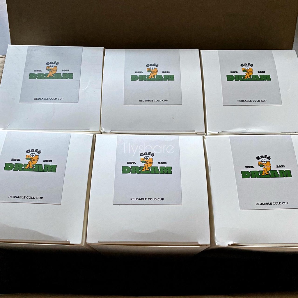 NCT DREAM - REUSABLE TUMBLER COLD CUP CAFE 7 DREAM MD