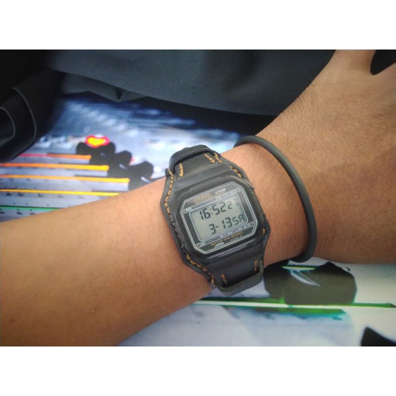 jj02100 jam tangan second citizen digital watch