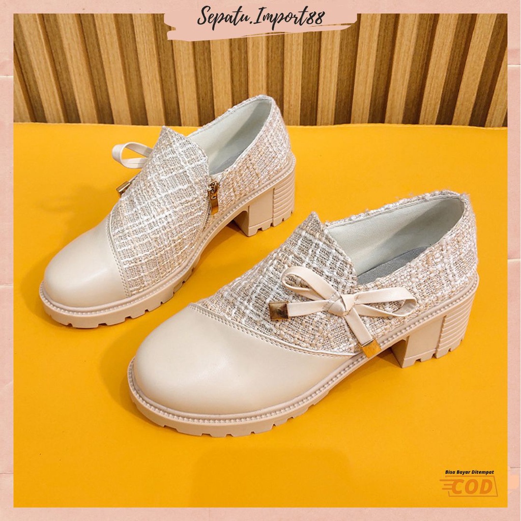 [SEPATU.IMPORT88] Sepatu Docmart / Sepatu Loafers Wanita / Sepatu Wanita Import Premium Quality SP 584