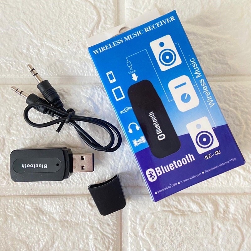 Bluetooth Receiver Audio CK-02 USB Musik Speaker Device CK-01