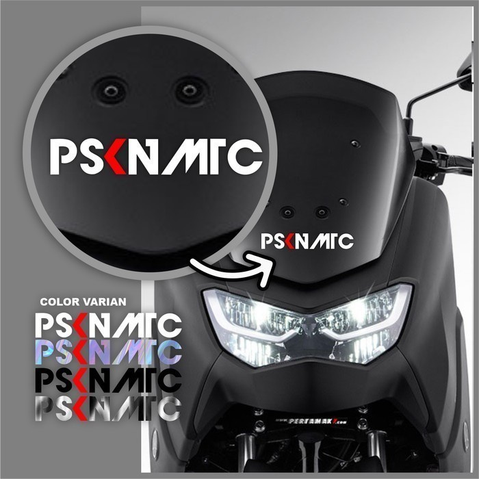 STIKER CUTTING LOGO PSKN MTC STICKER KATING STIKER