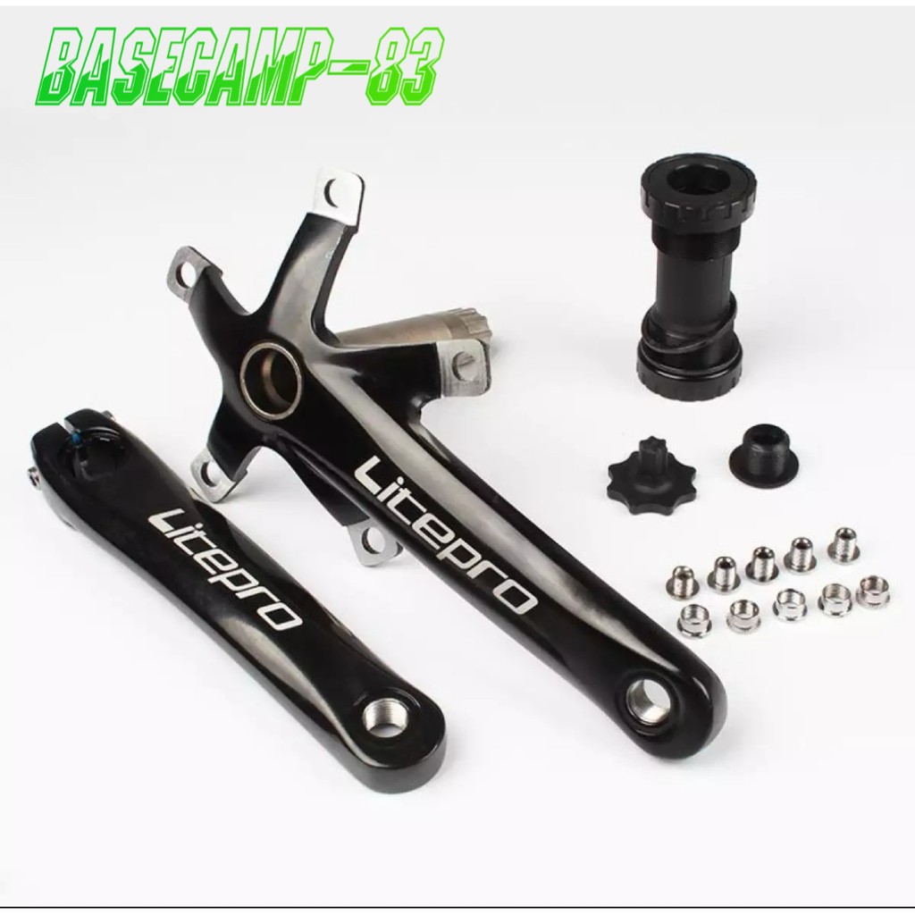 Crank Litepro Hollowtech II plus BB Single BCD130 Crank litepro plus HT2 Crank Arm 170mm
