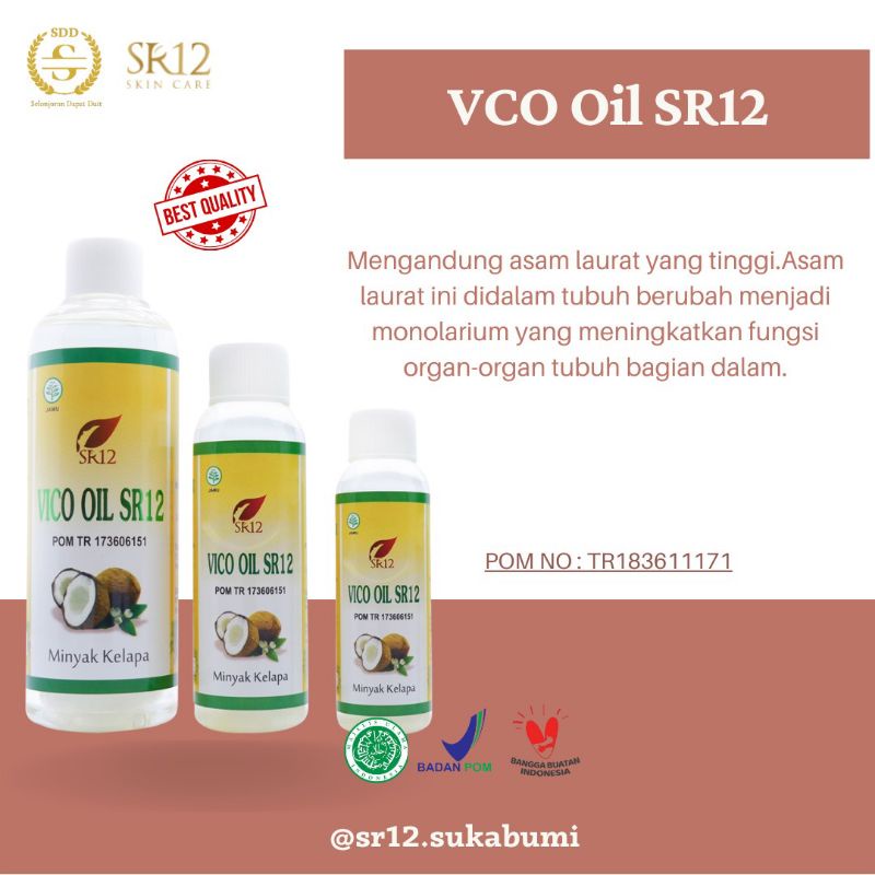 Menjaga Daya Tahan Tubuh dan Penambah Nafsu Makan VICO OIL SR12