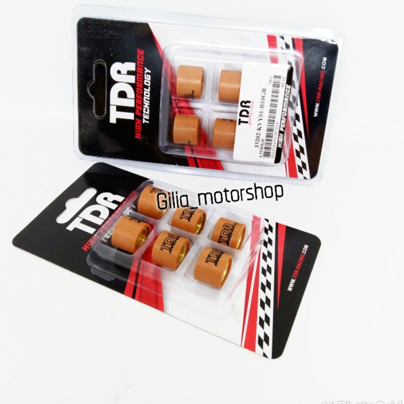 Roller Racing TDR Original isi 6 pcs Nmax Mio Xeon Lexi Vario Beat