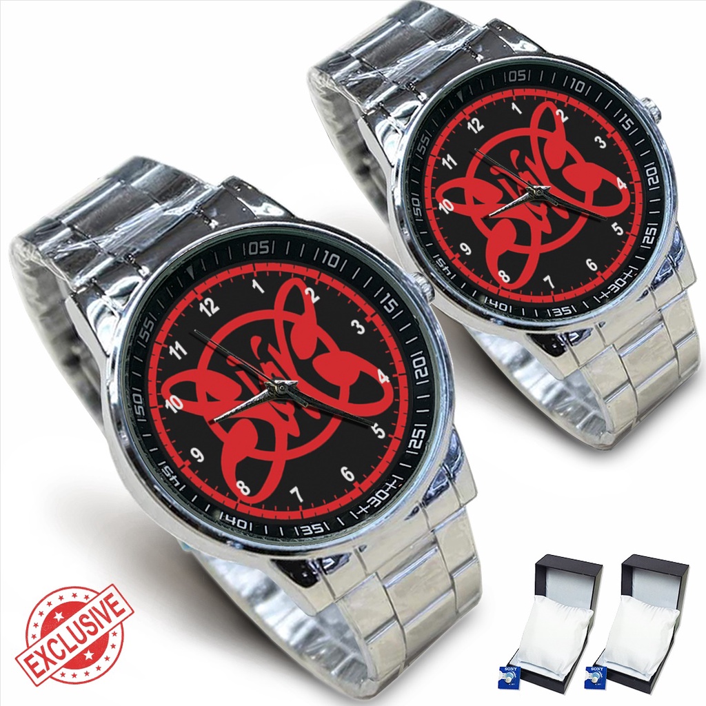 Jam Tangan Rantai Couple SLANK BAND - 1 (Mantul)