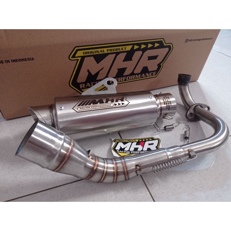 Knalpot Racing Vario-Mio-Beat-PCX-NMax-Aerox MHR Racing Original