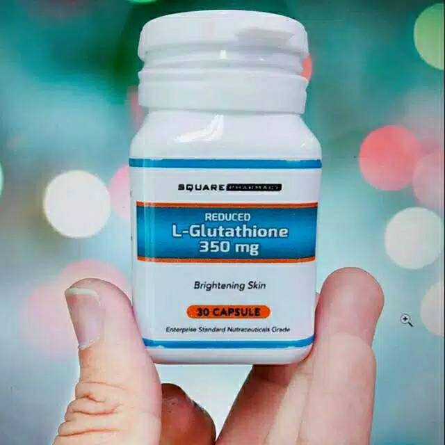 Pemutih Badan L Glutathione 350mg original untuk pria wanita