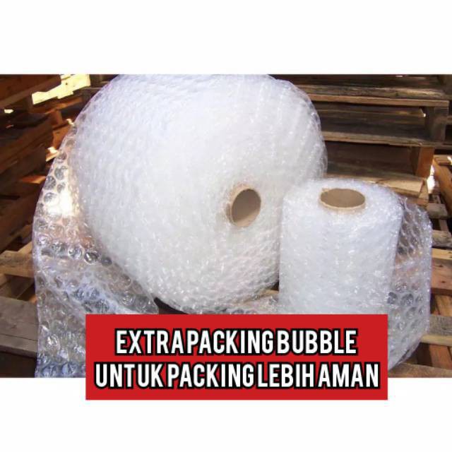 

Bubble Warp Extra | Buble Tambahan Untuk Barang Pesanan lebih aman