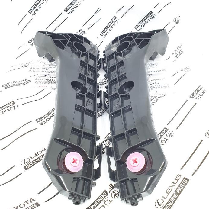 Support Bracket Bumper Depan Kiri-Kanan Innova 2015-2018 Set Asli Promo