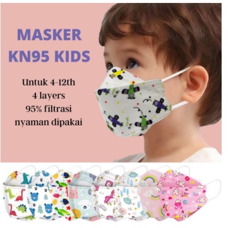 MASKER KF94 KIDS MOTIF MASKER ANAK KF94 JEPANG