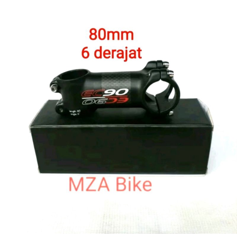 Stem EC90 Size 31.8mm 8 Cm 6 derajat Stem Handlebar Sepeda