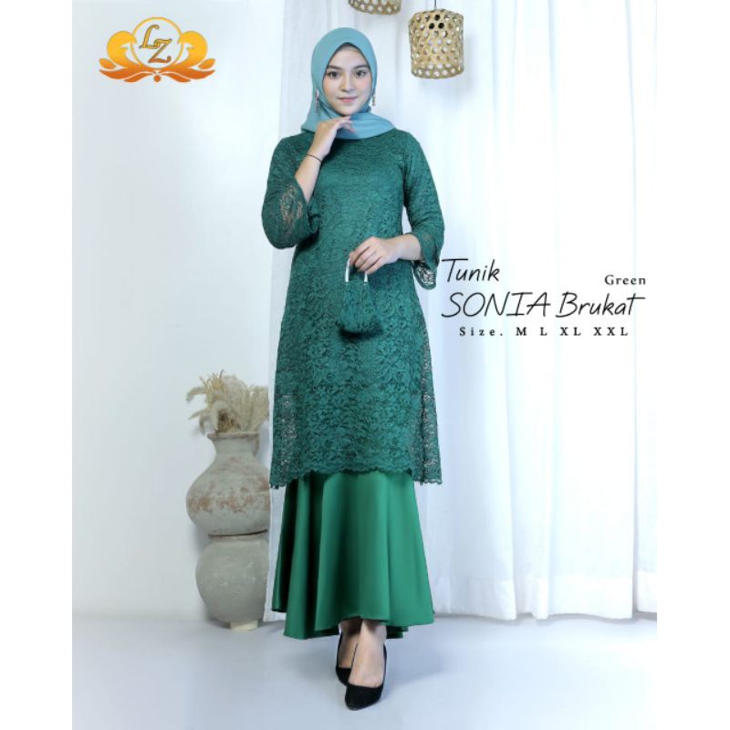 {REALPICT}SET BRUKAT PESTA/KEBAYA BRUKAT SERAGAM KELUARGA