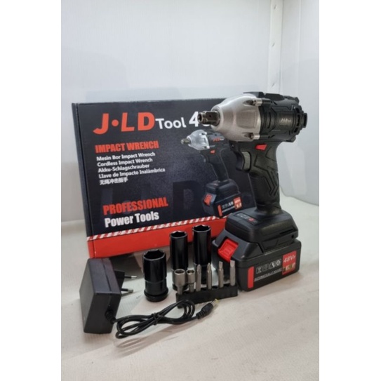 CORDLESS IMPACT WRENCH BRUSHLESS BY JLD Tools