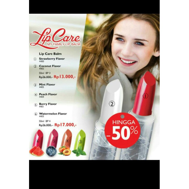 MY WAY. Lip Care My Family lip Balm