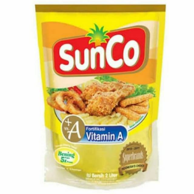 

Minyak goreng SUNCO 2 Liter