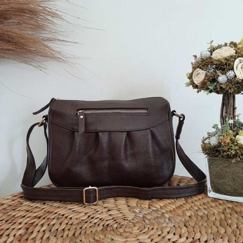 Tas selempang cewek terbaru tas jinjing kulit asli tas cewek murah tas kondangan