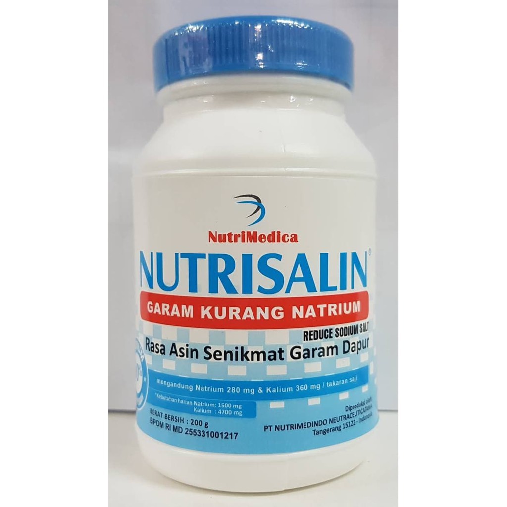 Jual NUTRISALIN Garam Diet 200gr/400gr Shopee Indonesia