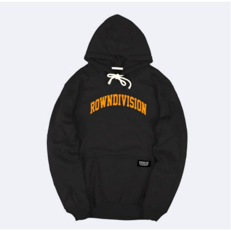 ROWN DIVISION - Hoodie | Sweater Jaket Orange Black