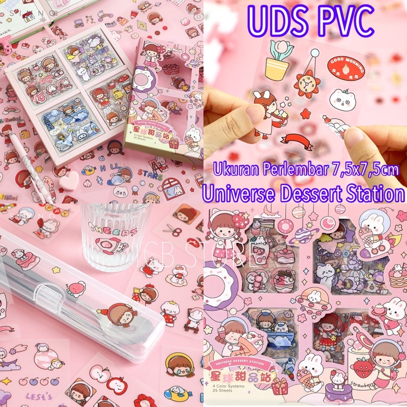 1 Lembar Stiker Aesthetic Tumblr Hp / Stiker Lucu Telado-UDS PVC