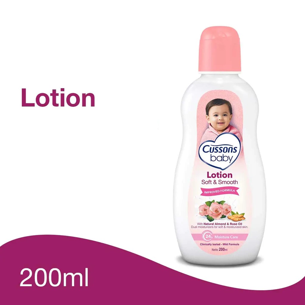 LOTION CUSSON BABY LOTION 200ML BOTOL