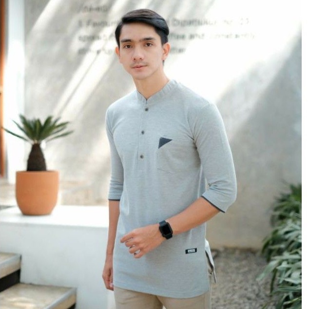 Baju Koko Kaos / Gamis Busana Muslim pria