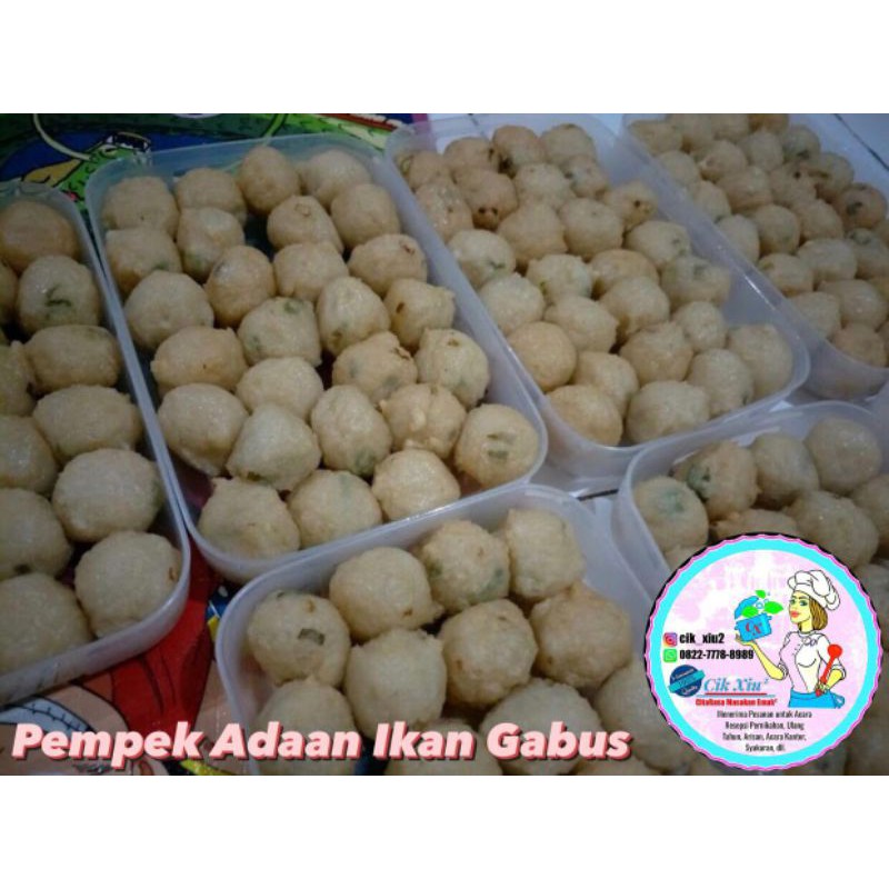 

Pempek Adaan Ikan Gabus