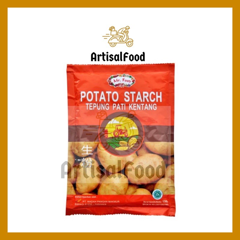 

MR FOOD 150gr ORI tepung pati kentang potato Starch