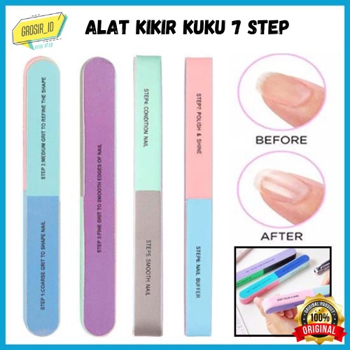 Jual Alat Penghalus Kuku Amplas Kikir Nail Art Manicure Pedicure