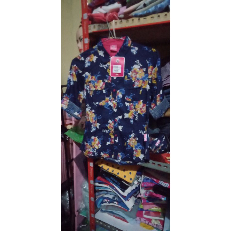 kemeja anak perempuan.brand matahari Popeye/olive