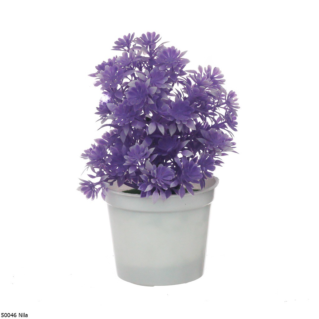 Bunga Plastik Hias Bonsai Artifisial 5004-Nila