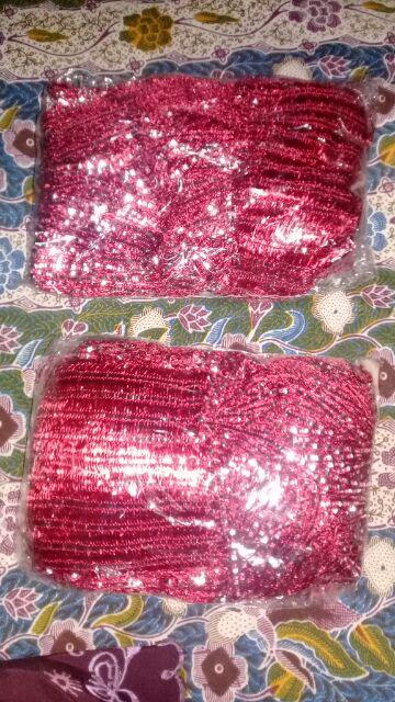 Tirai Benang Gliter Polos