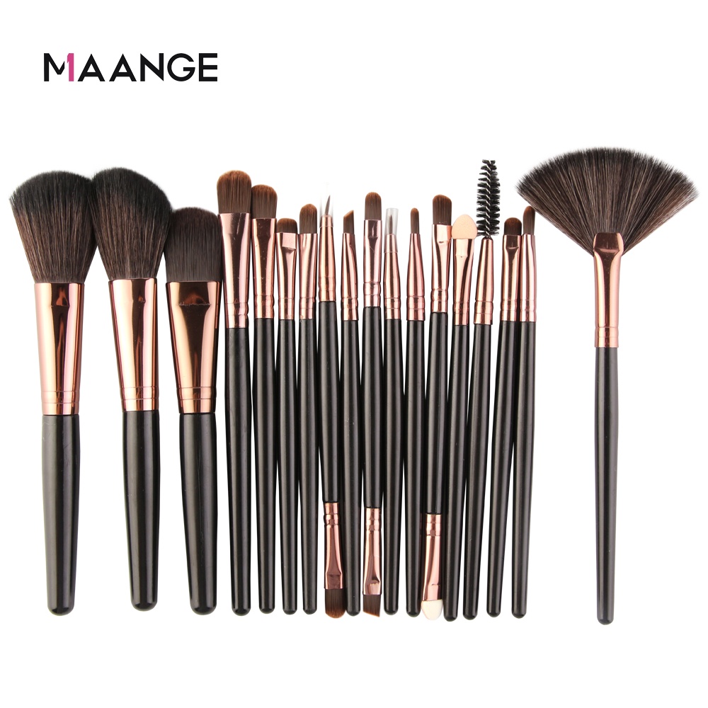 MAANGE 18Pcs Make Up Brush For Eyeshadow Eyebrow Blush 100% Brand New &amp; High Quality MAG5445