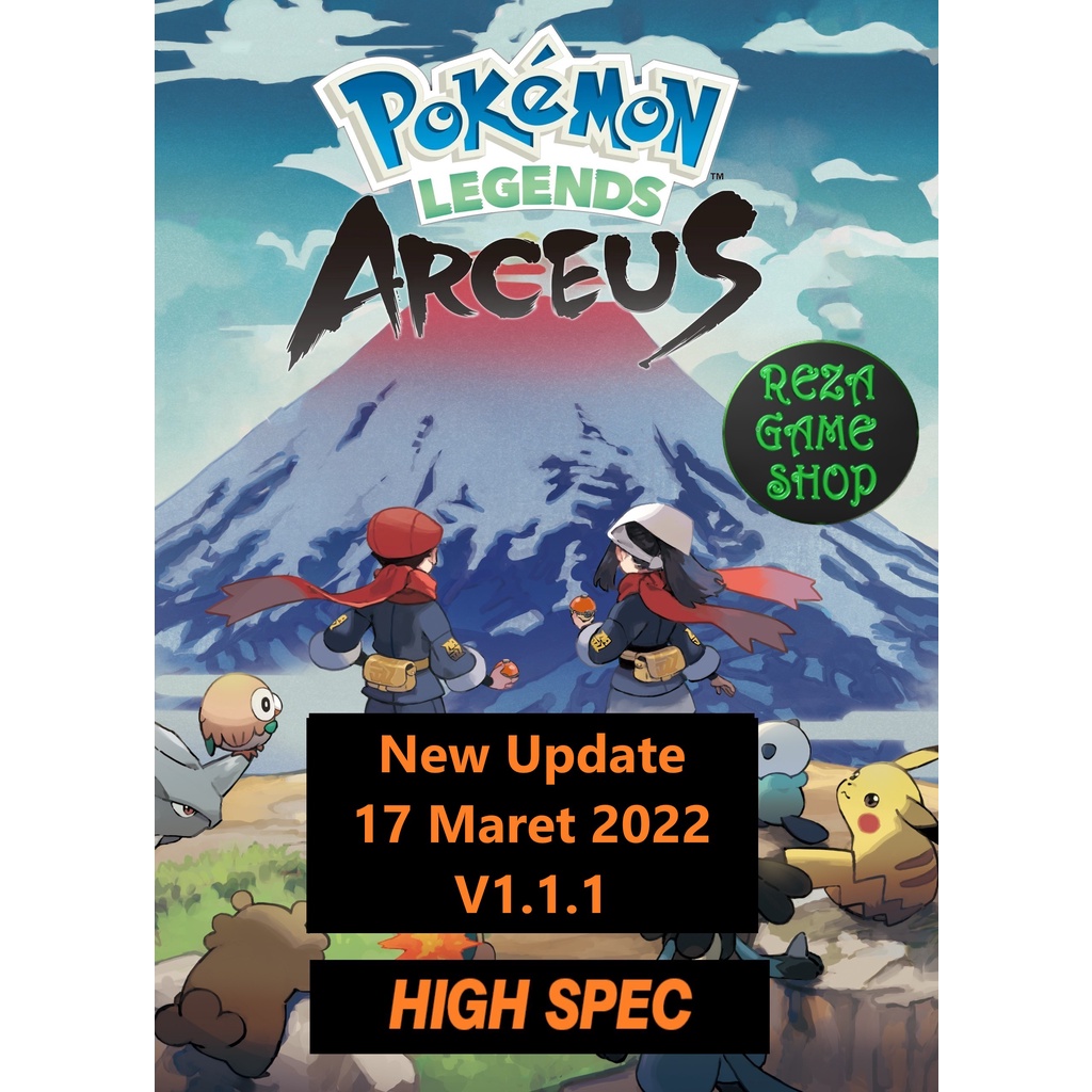 Pokemon Legends Arceus Versi Terbaru | GAME PC | GAME LAPTOP | GAMING