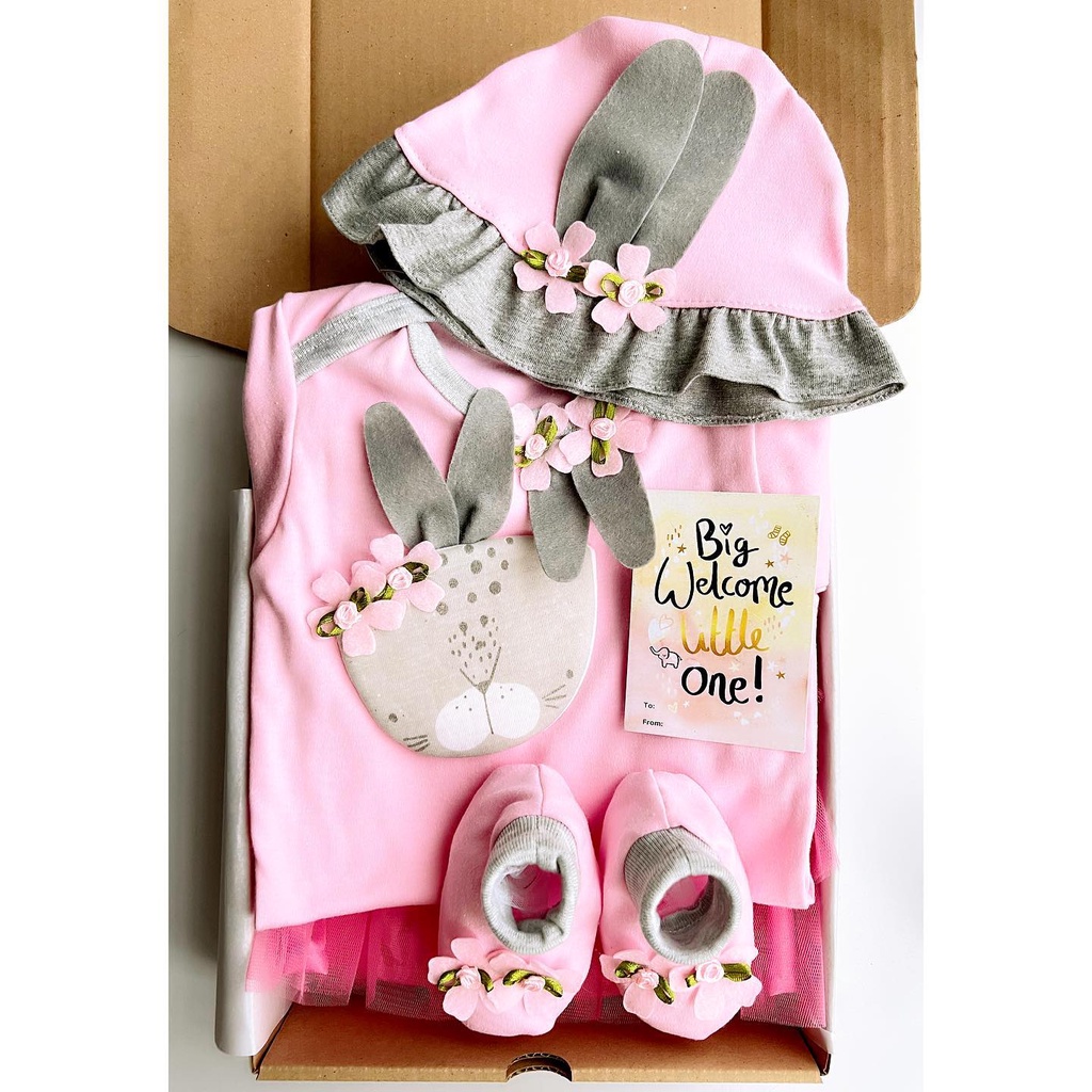 HAMPERS KADO LAHIRAN GIFTSET TSUM TWIN CHEERIO SPARKLE JUMPER SET (full aplikasi) bayi set pakaian baju anak perempuan cewek murah terlaris beautiful like mommy