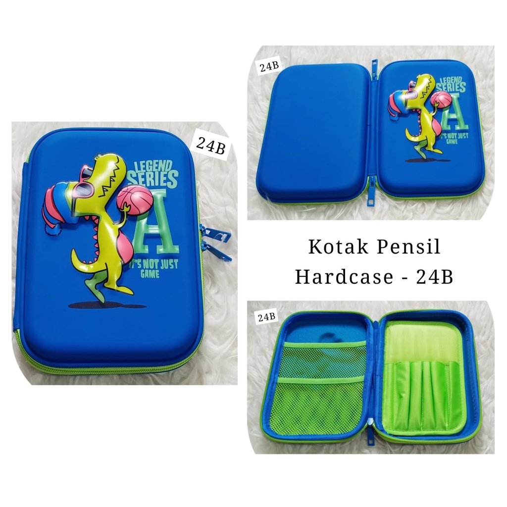 AS Kotak Pensil Hardcase bergambar kualitas impor