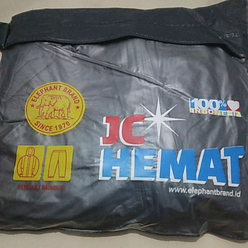 Jas Hujan Jaket Celana Hemat Elephant brand