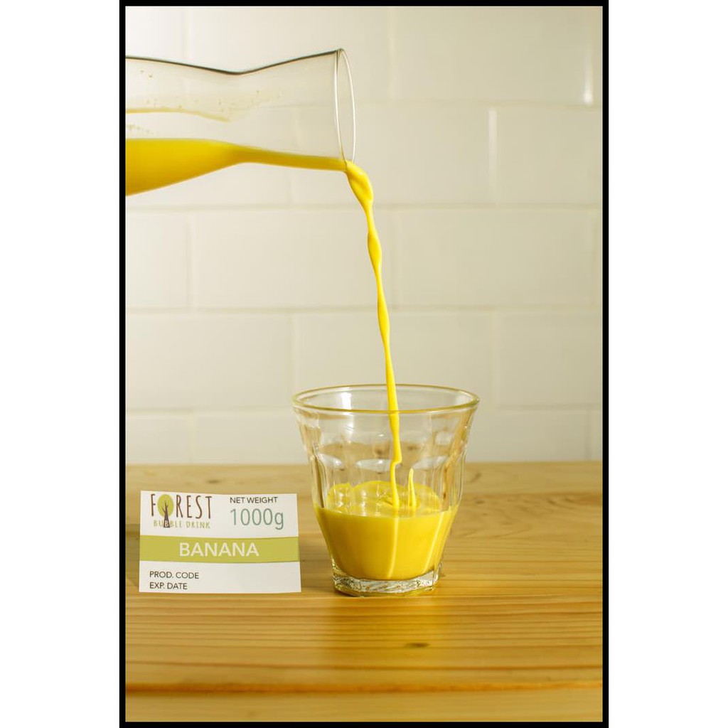 

Hv0Y Bubuk Minuman Banana Powder 500G - Forest Bubble Drink 0Xdl