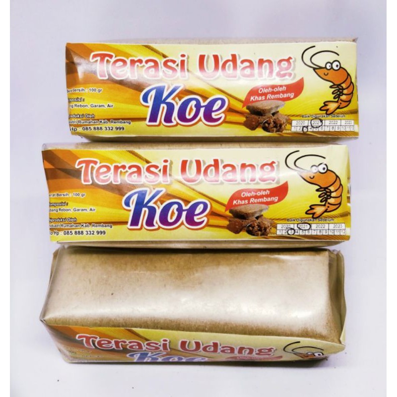

Terasi udang asli / 100gr