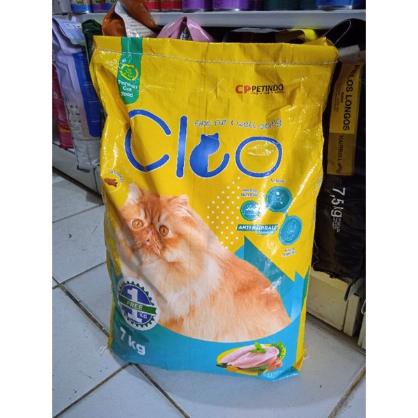 EXPEDISI ~ Cleo persian 7kg makanan kucing dryfood