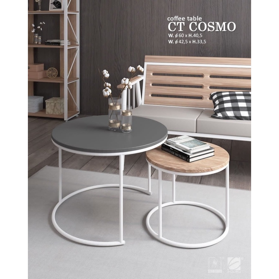 Meja Tamu/Meja Sofa/Meja Teras - Siantano CT Cosmo