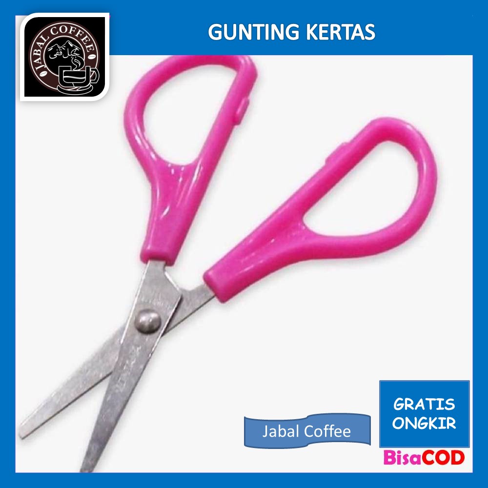 Gunting Kertas Warna / Gunting Kertas Serbaguna Tajam / Scissor Multifungsi Stainless Steel