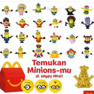 Happy Meal McD 2020 Minions Raise of Gru | Shopee Indonesia