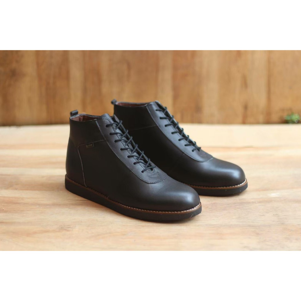 Sepatu kulit boots pria Cevany Corey Sepatu pria keren