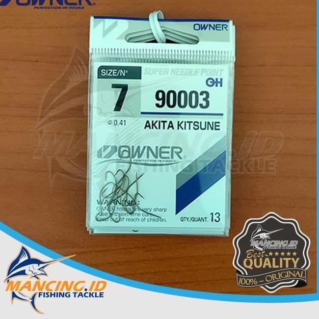 Owner Akita Kitsune 90003 Hook Kail Pancing Made in Japan