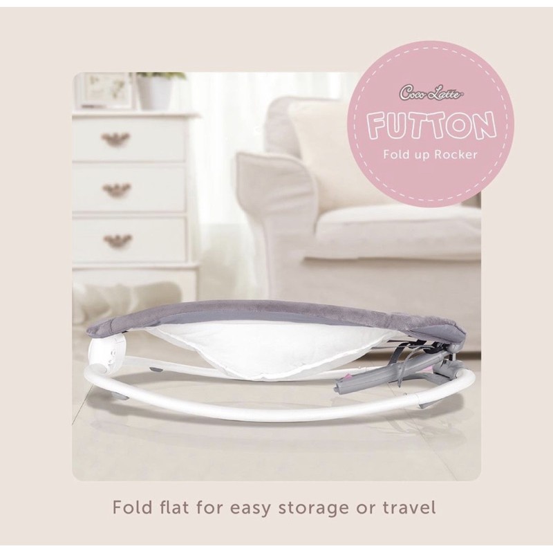 Cocolatte Futton Rocker - Cocolatte Bouncer/Bouncer bayi/Baby bouncer-6