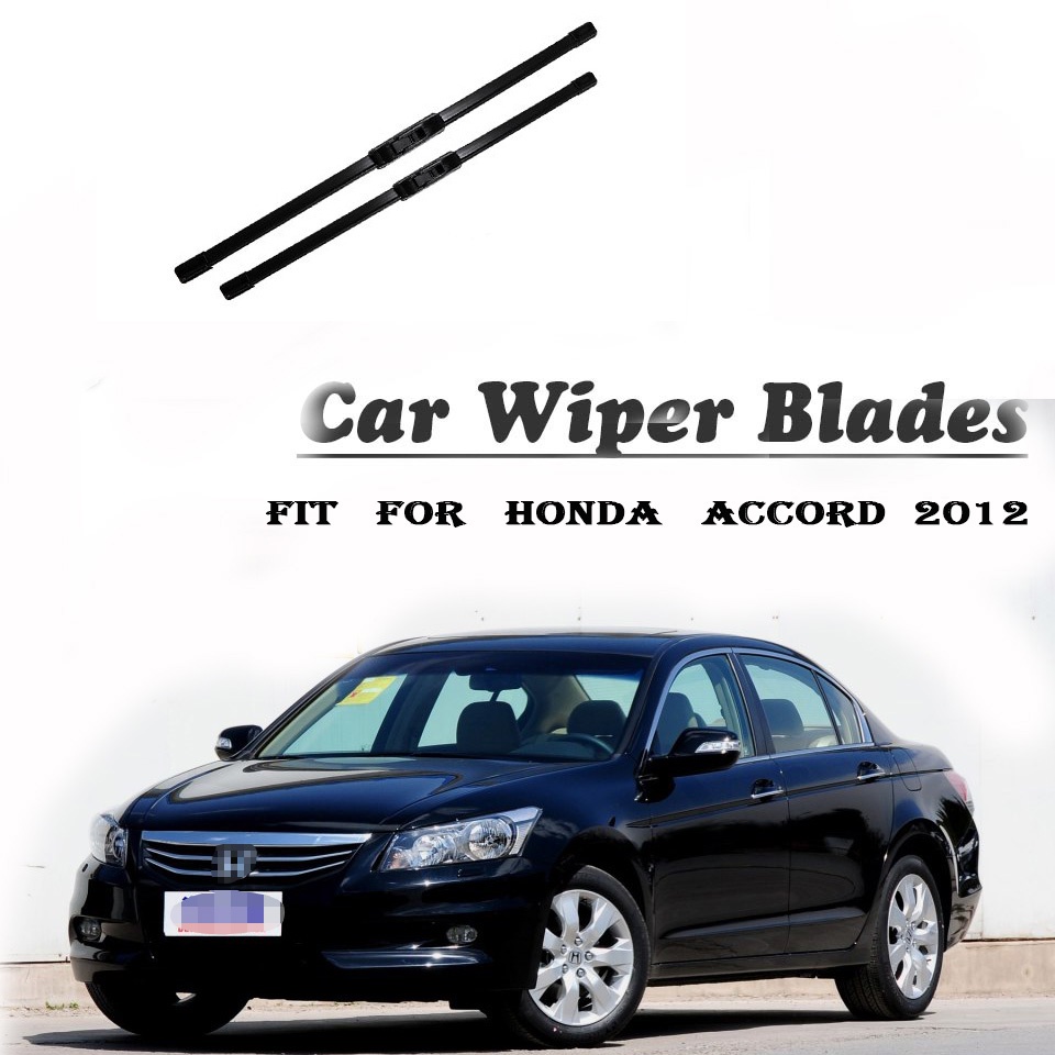 1 Set Karet Wiper Kaca Depan Mobil Untuk Honda Accord 2012 2011 2010 2009-2002