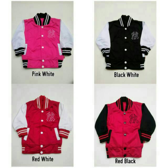 Jaket baseball anak