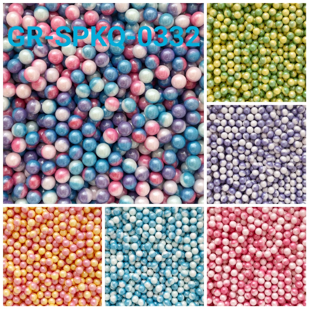 

GR-SPKQ-0332 SPRINKLES SPRINKLE SPRINKEL 250GR MUTIARA MIX BIRU PINK