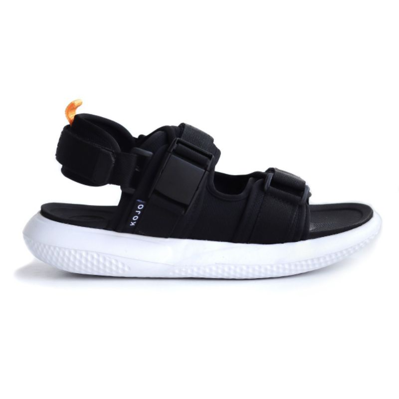 TAKUYA BLACK| Sandal Slide fashion hitam/sandal pria/ Slop Pria BAYAR DI TEMPAT Sandal Slip On Pria 05