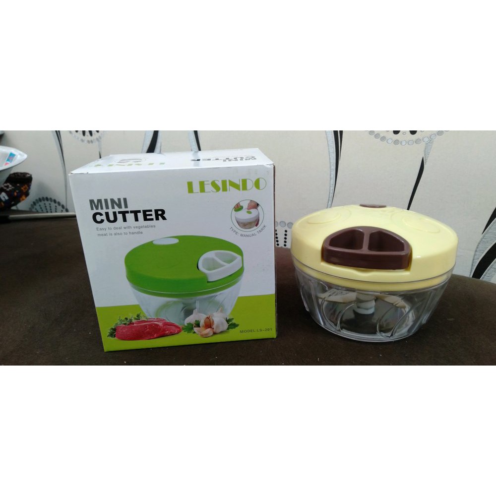 Jual blender tangan manual mixer blender tarik mini cutter Murah